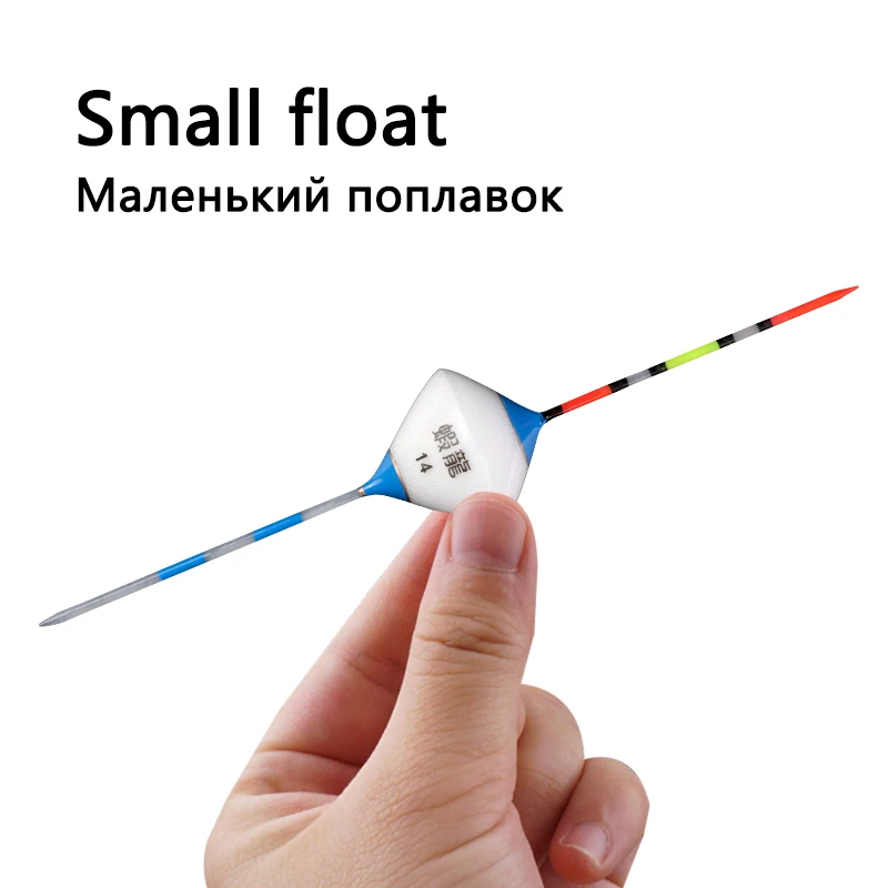 10PCS Nano Fishing Floats+10 Buoy Tubes+1 Bag Hooks+1 Buoy Holder Fresh Water Fishing Float Stable Buoy Fishing Accessories