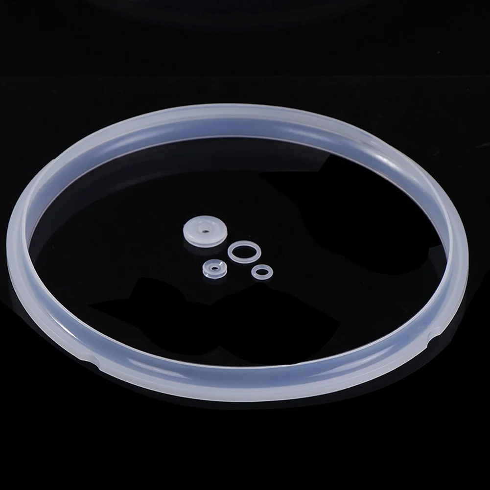 Transparent Silicone Seal Ring 22cm Inner Diameter For 5-6L Electric Pressure Cooker Gasket Replacement Kitchen Tool