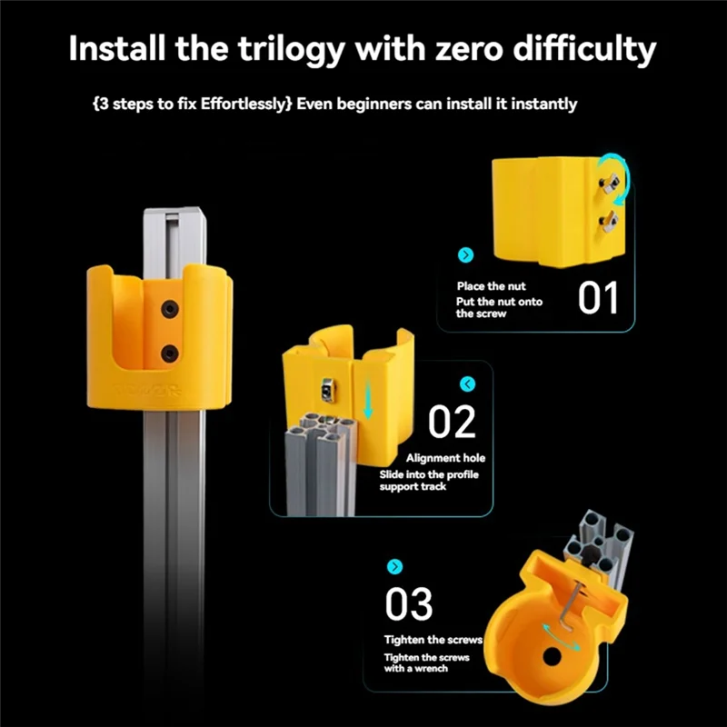 

【НОВЫЙ СПИСОК】Многофункциональный кронштейн для чашки с водой PLA, совместимый с имитацией гоночного полета, для алюминиевого профиля