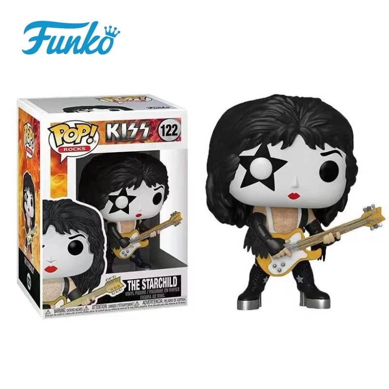 Funko Pop Guns N' Roses Band figura de Anime Duff Mckagan Slash Axl figura de rosa modelo muñeca coleccionar decoración de escritorio juguetes de cumpleaños regalo