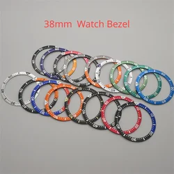 38mm Luminous Watch Bezel SKX Bezel  Abalone Bezel Water Ghost Aluminium Ring Scale Ring Timing Ring for Seiko Conversion Parts