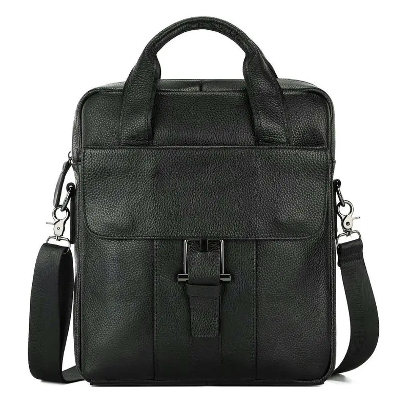 Retro Leather men's briefcase business men's bag top layer of cowhide lawyer's computer bag business handbag for men