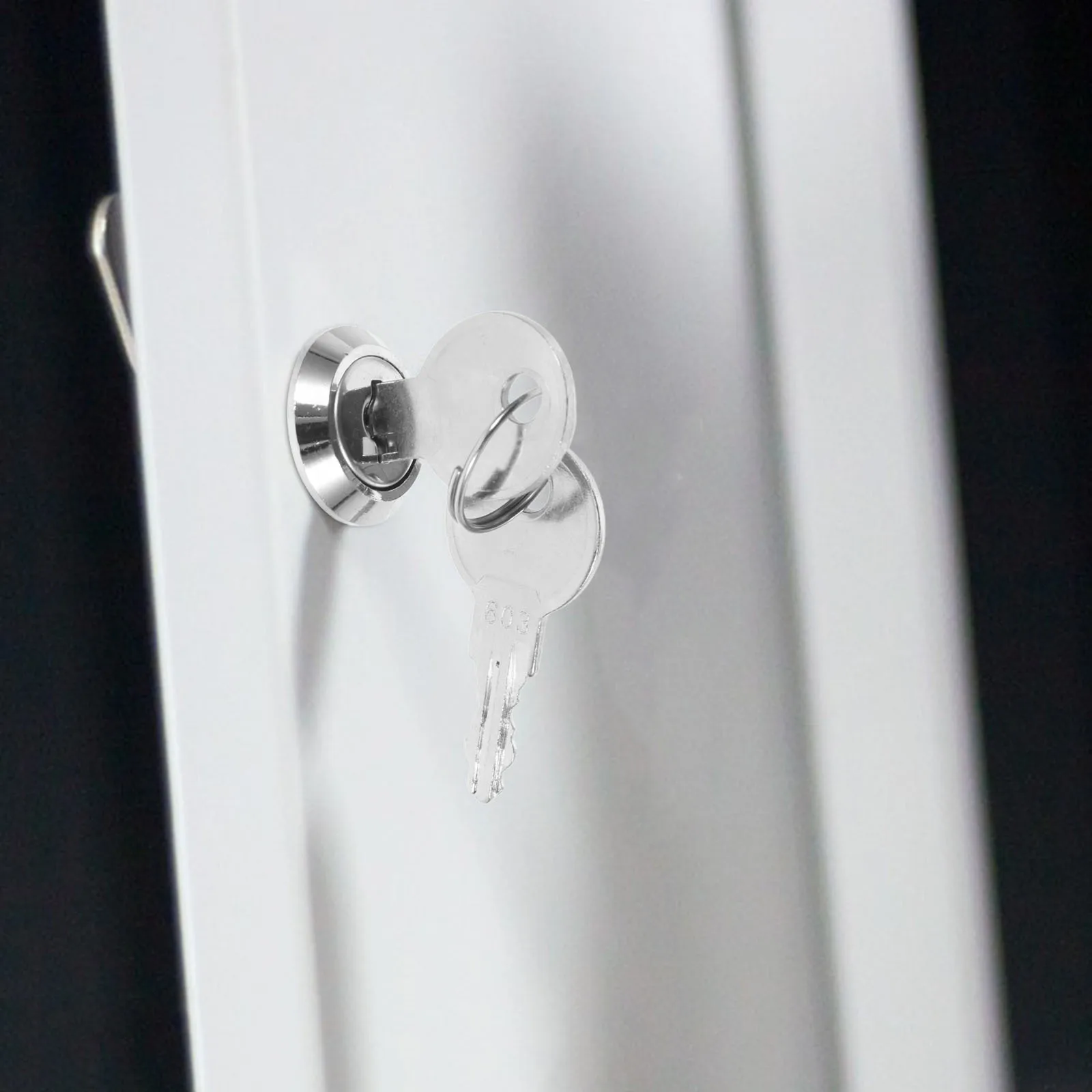 

1Set Drawer Lock Head File Cabinet Lock Rotating Core Mechanism Office Multiple Drawers Security Drawer Locks Keys