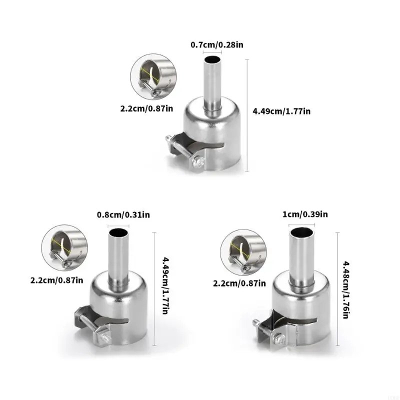 U0DF 3PCS Тепловые пистолеты