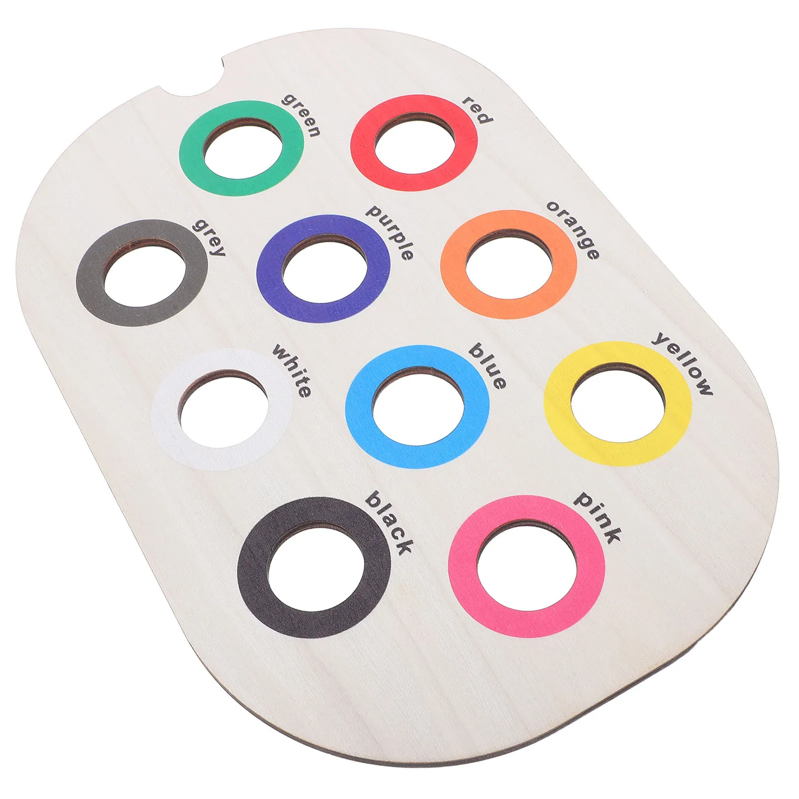 Vassoio di smistamento dei colori in legno Montessori Scheda sensoriale infantile Apprendimento precoce Gioco di abilità motorie fini Vassoio di apprendimento per bambini in età prescolare