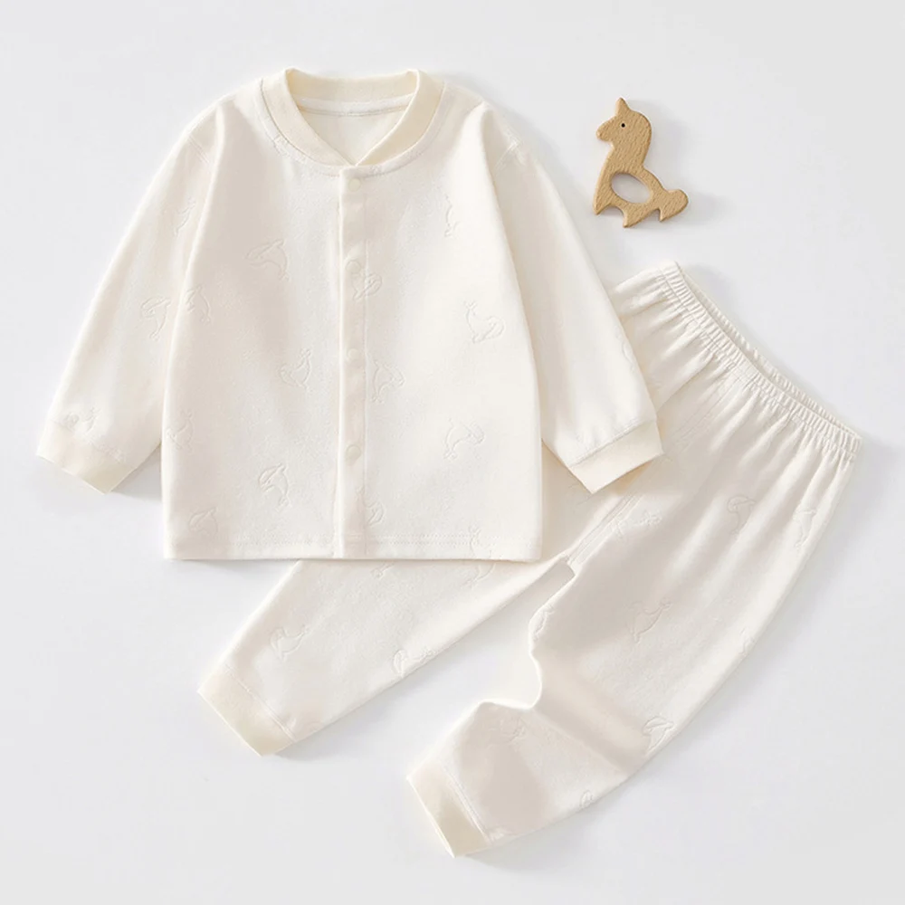 Baby Boy Christmas Outfit Cotton Long Sleeve Tops Pants Two Pieces Spring Autumn Infant Newborn Baby Girl Clothing Sets
