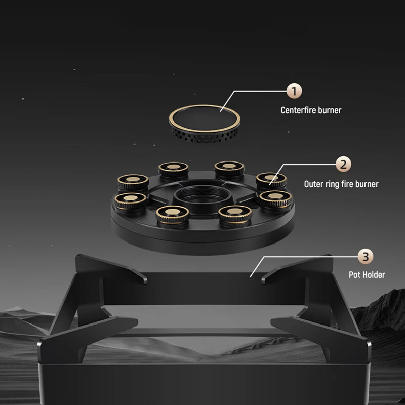 توقيت طباخ الغاز غاز البترول المسال الذكية الموقت مواقد الغاز الفولاذ المقاوم للصدأ بطارية علوية 2 موقد غاز الموقد للمنزل