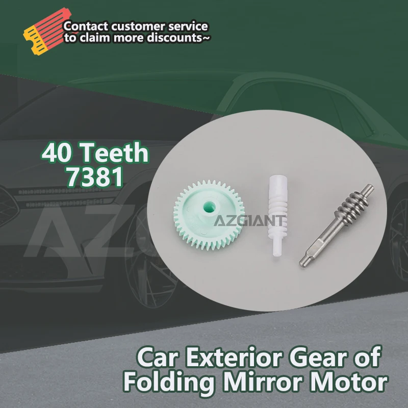 

For Toyota Ractis/Vios/Corolla iM/Esquire MPV /Harrier MK3/Vanguard/Mirai Car Exterior side folding Mirrors inner 40T gears R L