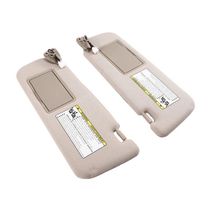 

Beige Car Sun Visor 852013K010QD 852023K000QD 1 Set For HYUNDAI SONATA 2006-2008 LH/RH