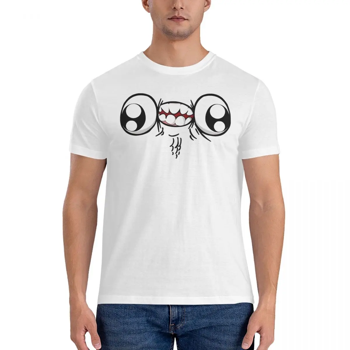 Men's T-Shirt Derp Vintage Pure Cotton Tees Short Sleeve Lucas The Spider T Shirt Crewneck Clothes Gift Idea