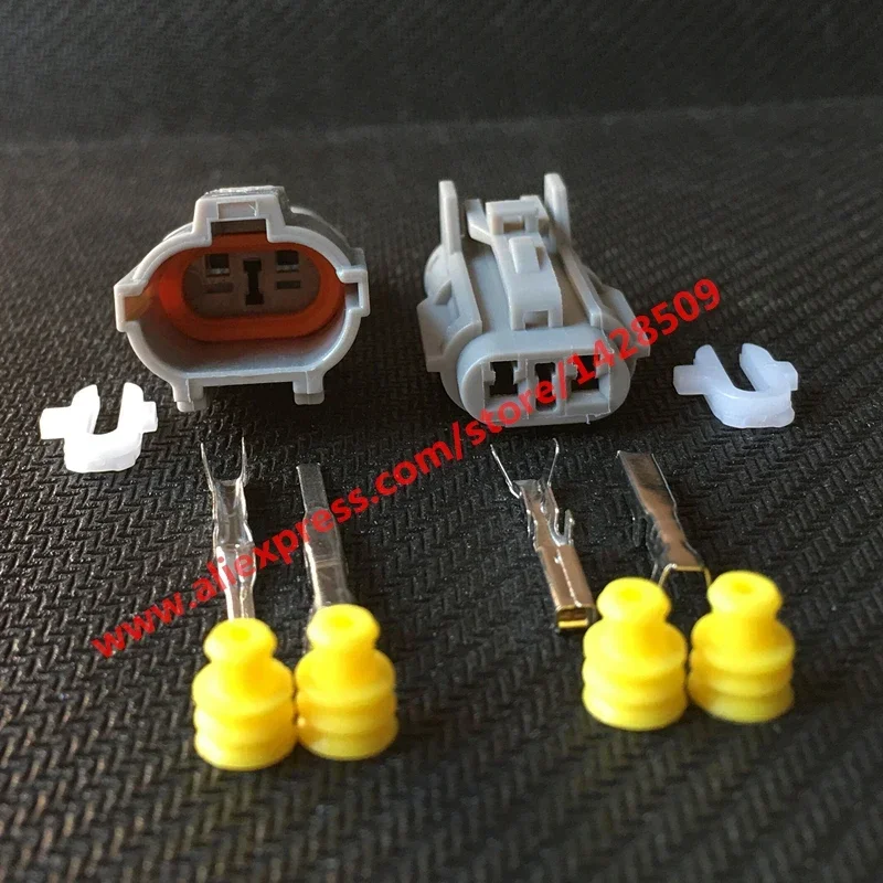 1 Pcs SWP male female housing fog lamp 2 Pin auto connector for Ford VW AUDI 7222-1424-40 7123-1424-40