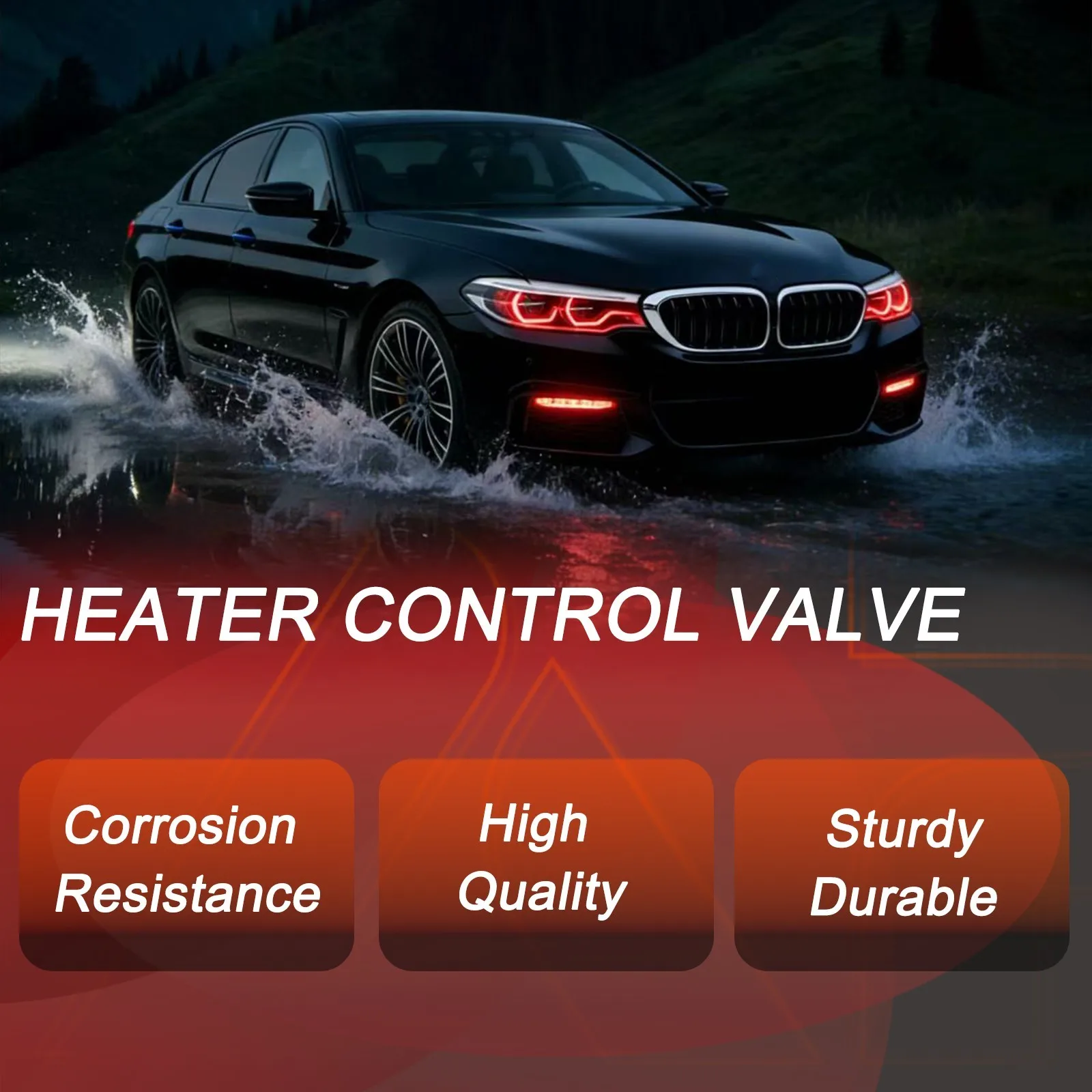 ZOOMKEY For BMW 528i xDrive 535i 550i Heater Control Valve 64219310349 640i 740i 64219310349, 64114271156, 64119119164