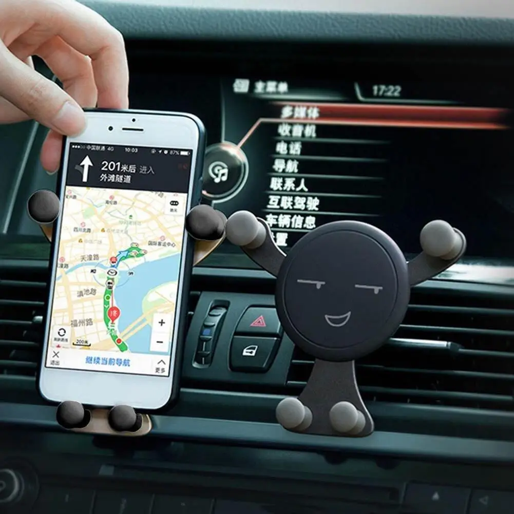 Car Mobile Phone Holder Air Vent Car Mount 360° Rotation Universal Mobile Phone Mount for Cellphone