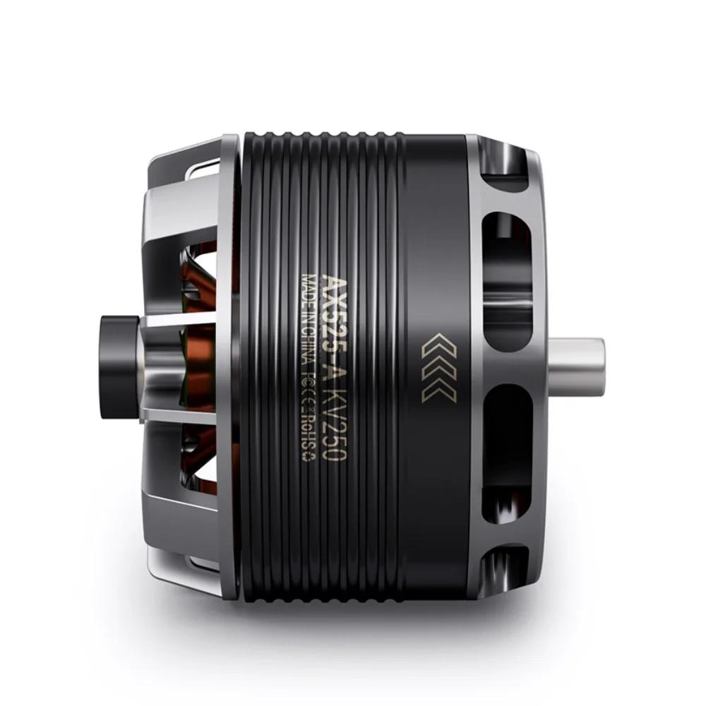 New AX525-A KV250 Brushless Outrunner Max Thrust 10kg 2250W Brushless Bldc Motor for Fixed Wing U-av