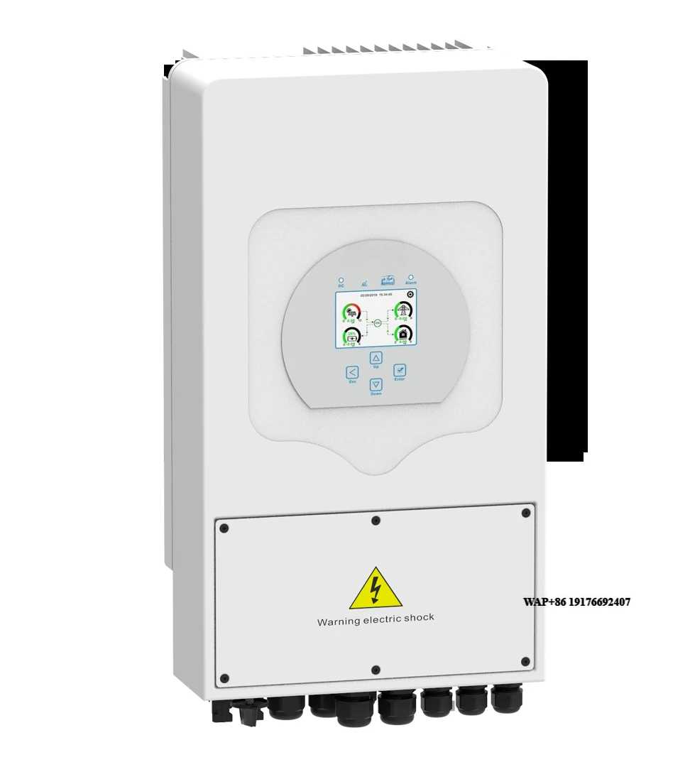 Deye Hybrid Inverter On-Grid 3.6KW 6KW 5KW Solar Inverter Pv Array Inverter With IP 65 protection Degree