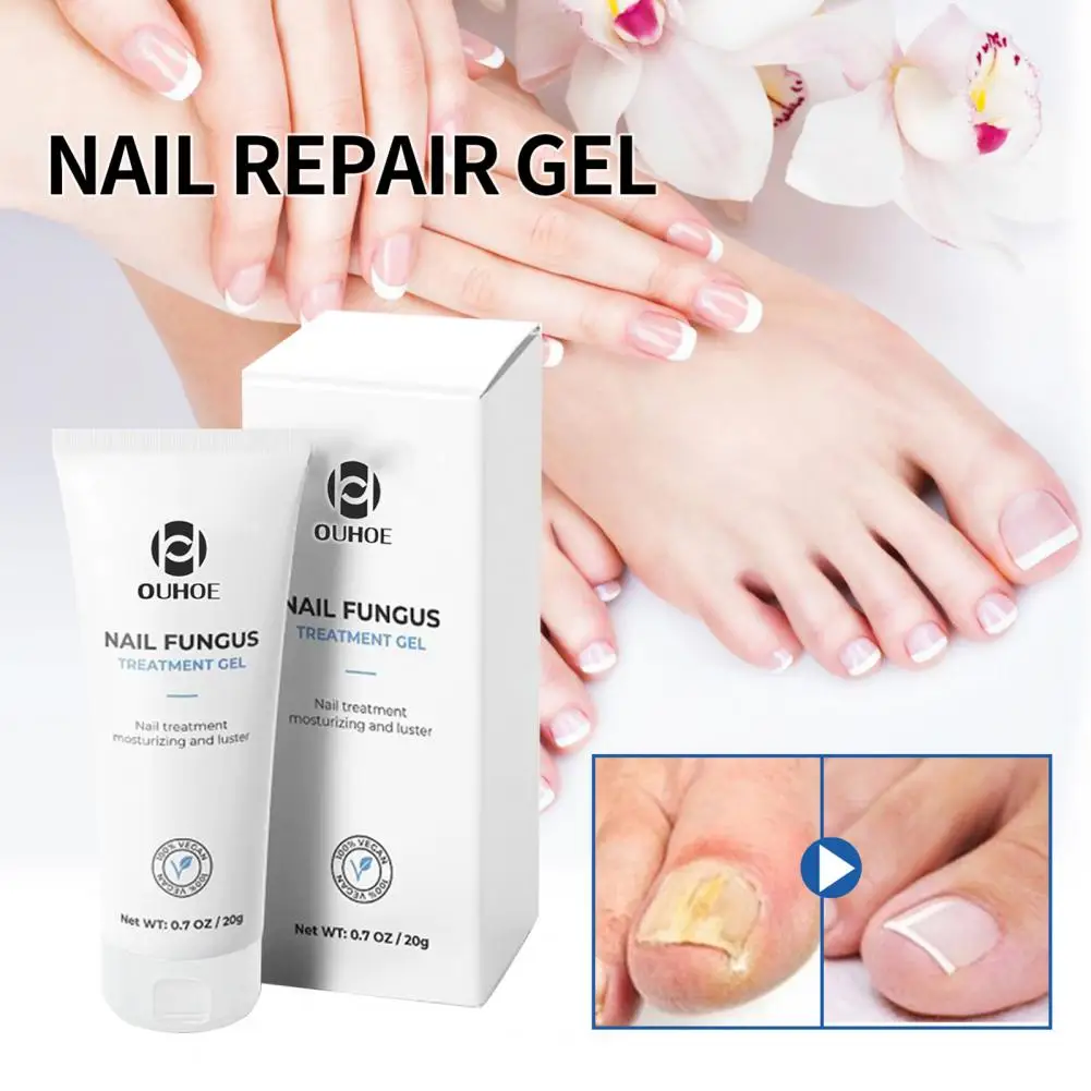 Nail Care Gel Effective Nail Treatment Gel for Strengthening Repairing Beautifying Nails Long Lasting for Manicure for Damaged