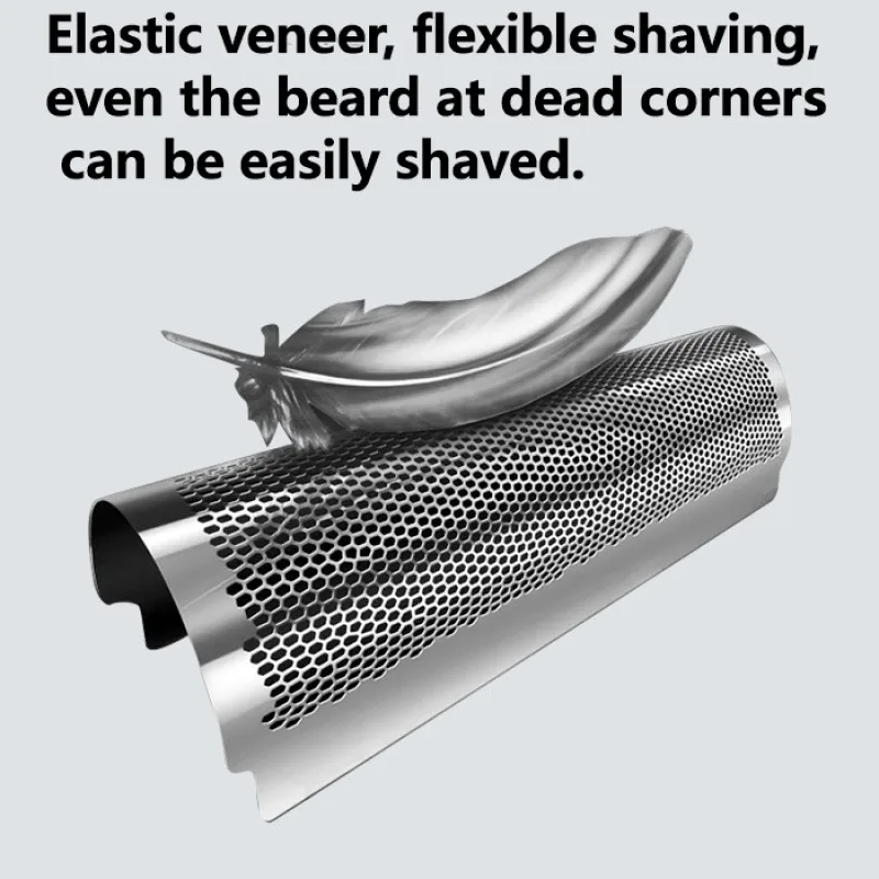 Kemei-Afeitadora eléctrica recargable para hombres, máquina de afeitar de barba, pelo, cuerpo, nariz, oreja