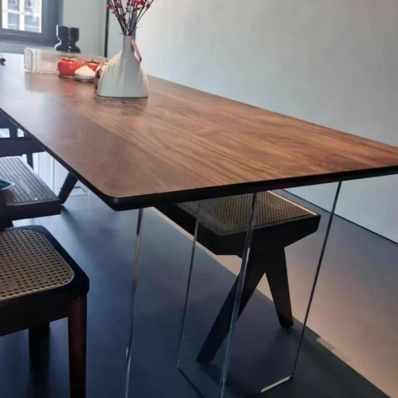 2024 High Performance Best Quality Popular Factory Popular New Products Modern  Wood Table Conference Table Suspended Table