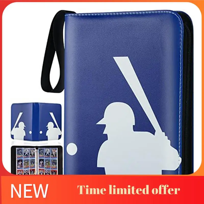 

A42T-Trading Card Holder Sports Card Holder With Sleeve, For Collecting Trading Card Album, Binder