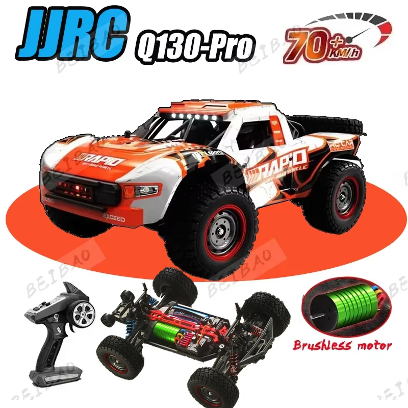 

JJRC 1/14 Q130 Rc Car Desert 4wd Off-Road Truck 2.4g High Speed Car Racing Drift Remote Controlvehicle Toys For Boys Children