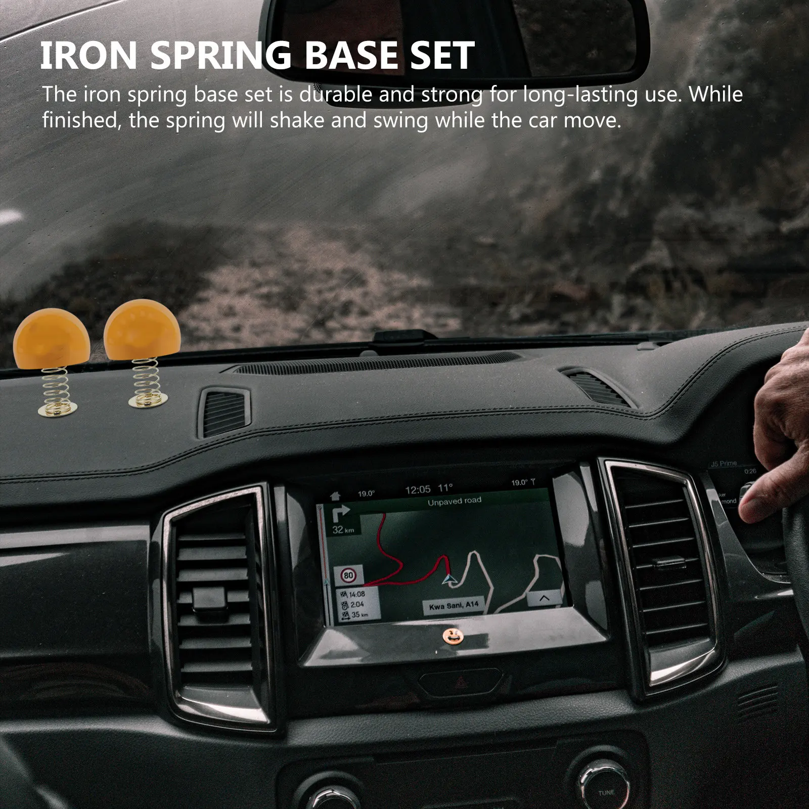 

10Pcs Dashboard Toy Bases Spring Bobblehead DIY Accessory for Shaking Head Home Decor Craft Kit Tabletop Figure Collection