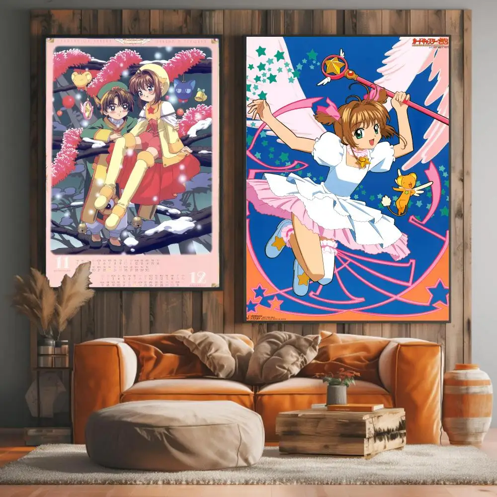 anime C-Cardcaptor Sakura-A Painting Calligraphy Artwork for Living Room Bedroom Office Home Decor