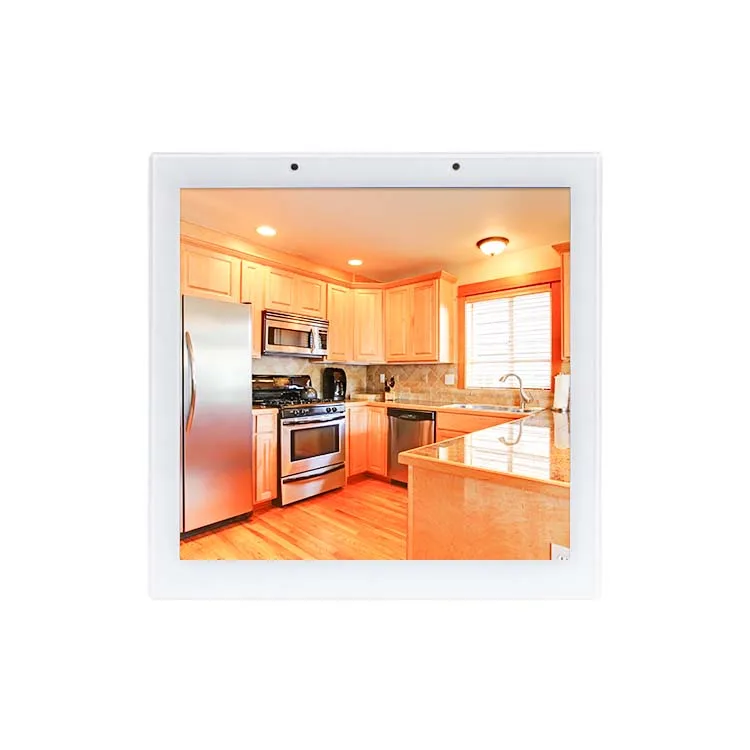 YC-SM41P Flush Mount Mini Smart Home Dashboard With Light And Temperature & Humidity Sensor