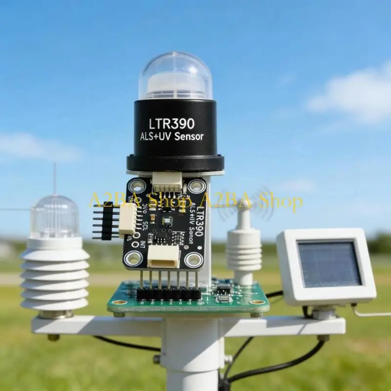 A2BA Programmable Gains UVs Index And Ambients Light Sensors Module For Weather Devices