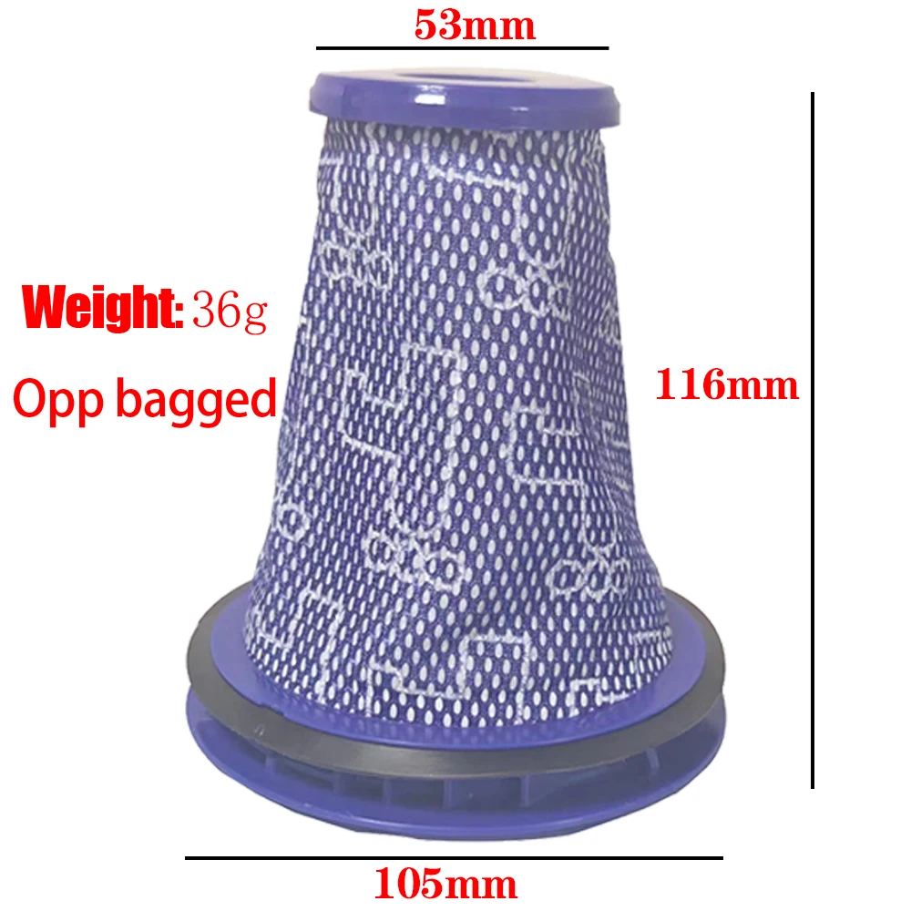 فلتر Hepa لدايسون الكرة الكبيرة CY22 CY23 CY24 CY25 CY26 CY27 CY28 DY75 DY77 DY78 مكنسة كهربائية بديلة عالية الجودة