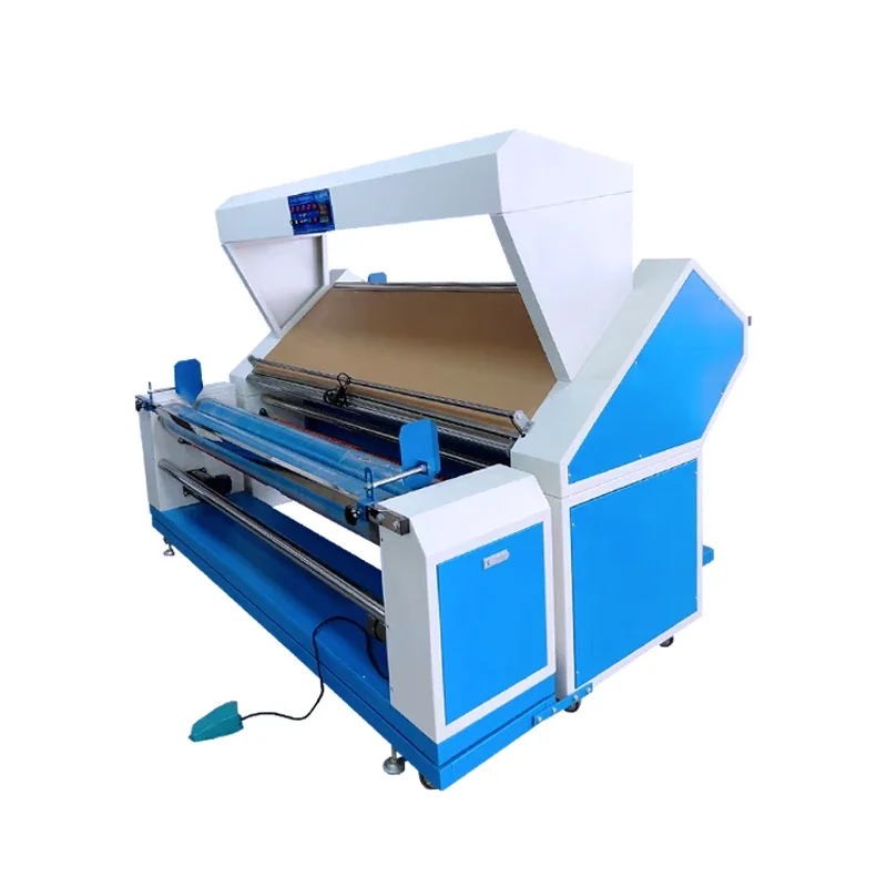 Multifunctionele stoffeninspectie meetmachine Textielinspectiemachine Doek ontspannende machine