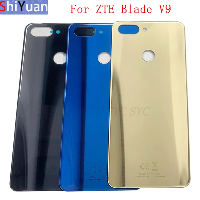 Battery Cover Rear Door Housing Back Case For ZTE Blade V9 Battery Cover with Logo Replacement Parts