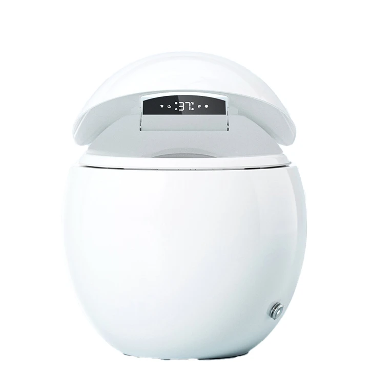 

sk-Innovative Egg-Shaped Smart Toilet with Fully Automatic Pressure-Limit Sterilization Round Bowl Foam Shield#
