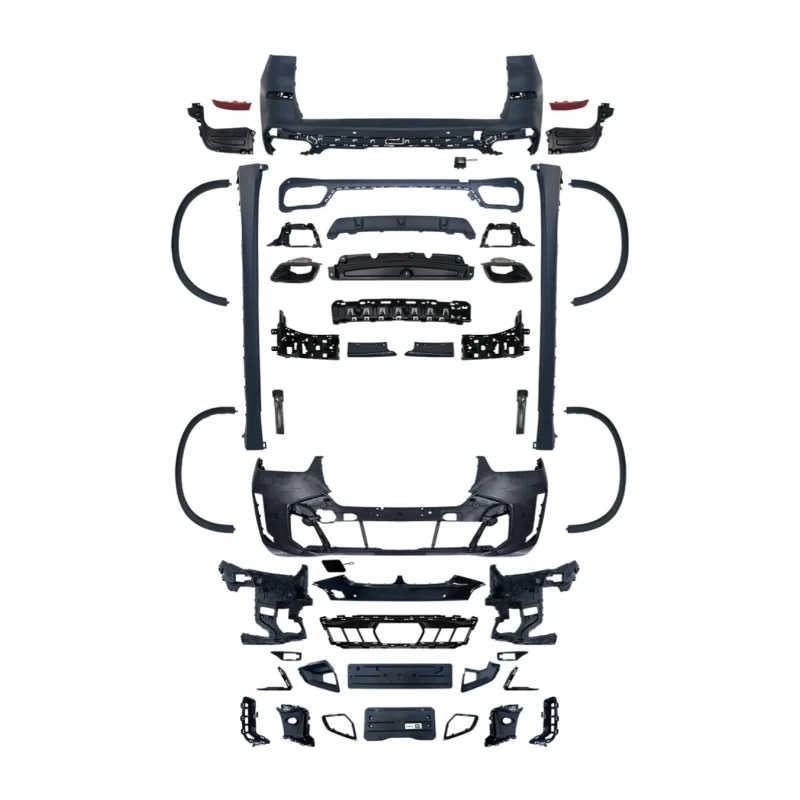 

Suitable for X5MT Body Kit Surround Bumper BMW X5 New G05 Modified M-Tech Exhaust Pipe 23