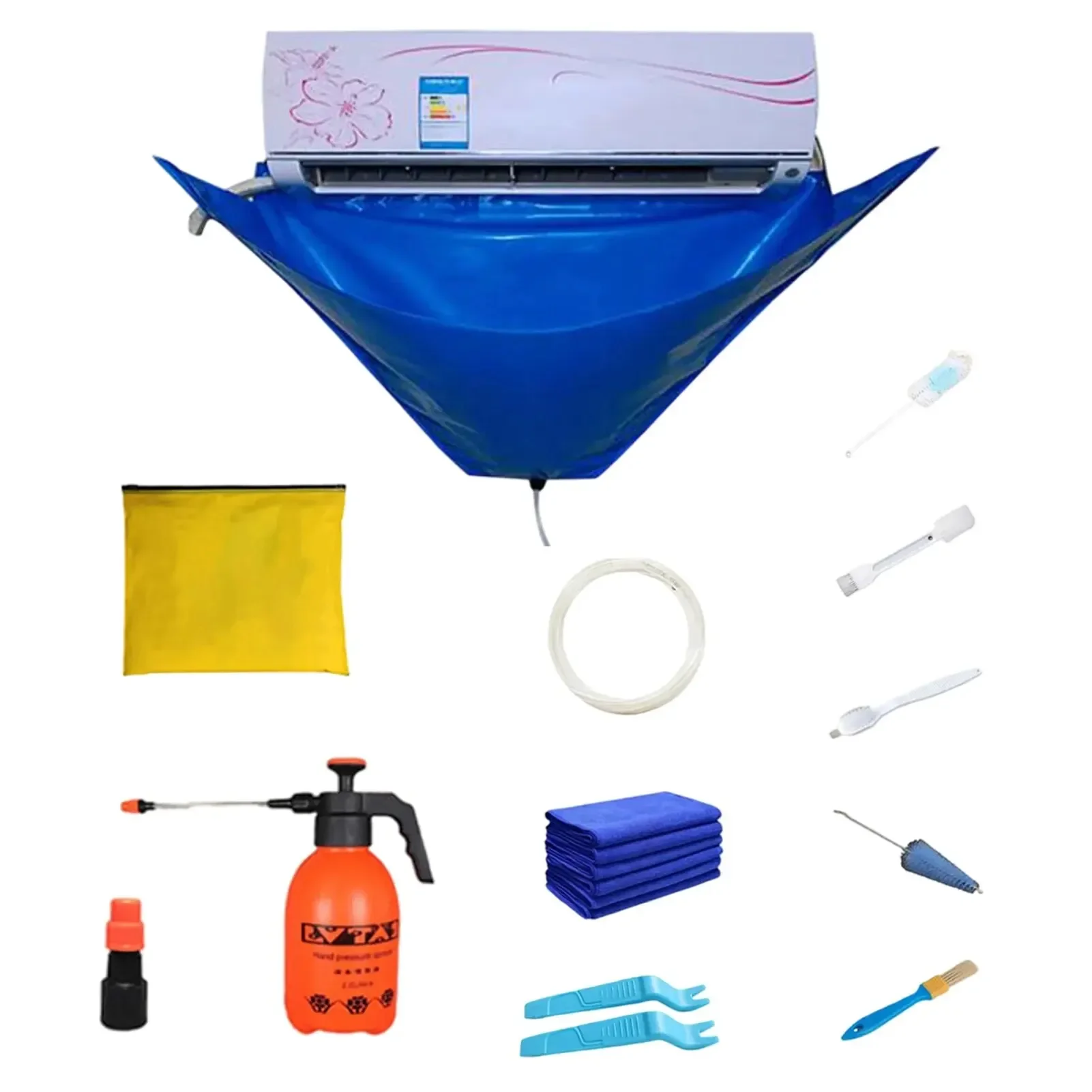 Air Conditioner Cleaning Tools Cleaning Covers Cleaning Water Receiving Bags Household Hanging Air Conditioner Cleaning Sets