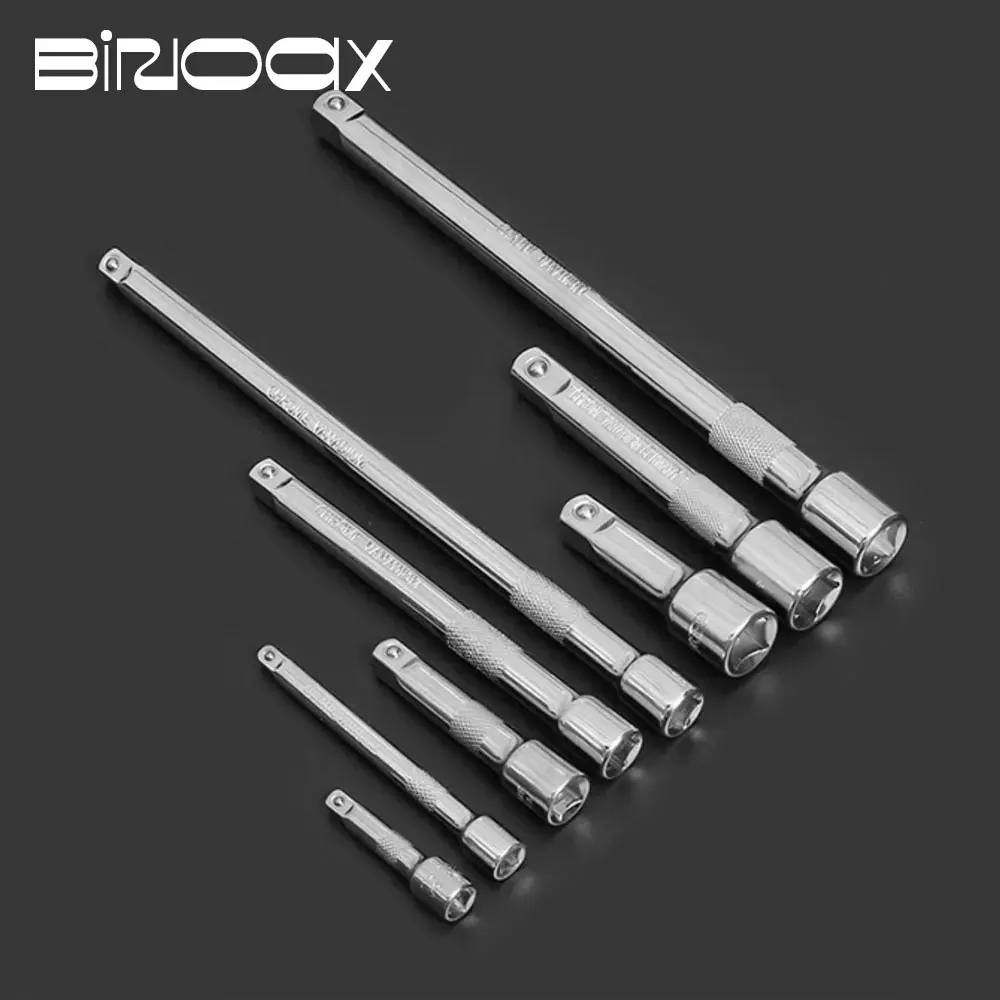 Binoax 1 szt. Pasek rozszerzenia 1/4 "3/8" 1/2 "pręt naprawa samochodów wytrzymały dysk szybki klucz nasadowy