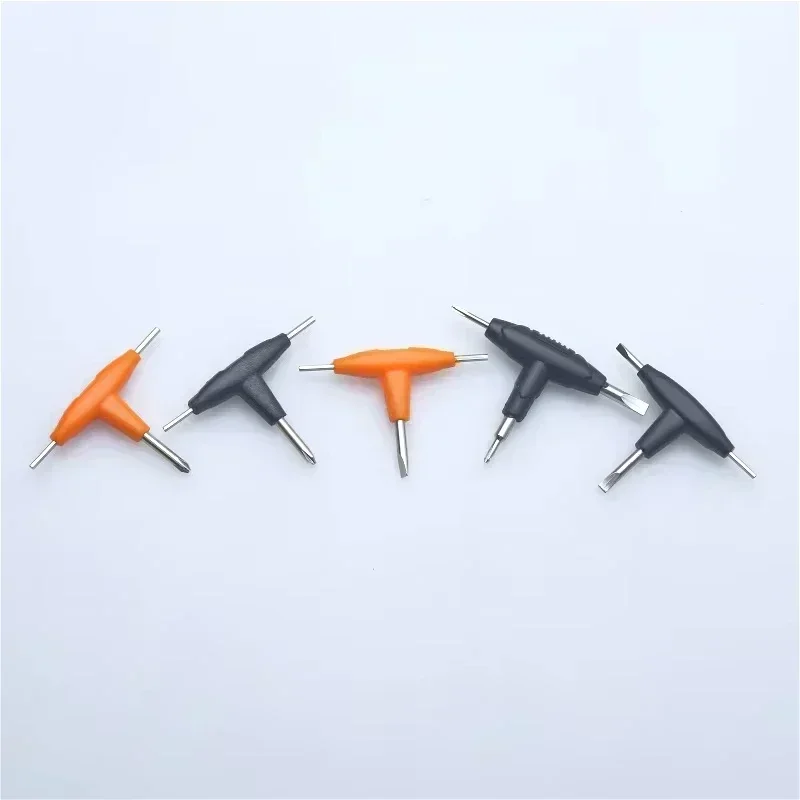 T-shaped three-purpose Screwdriver Tool Sets Suitable for Maintenance Communication Equipment 6pcs/bag