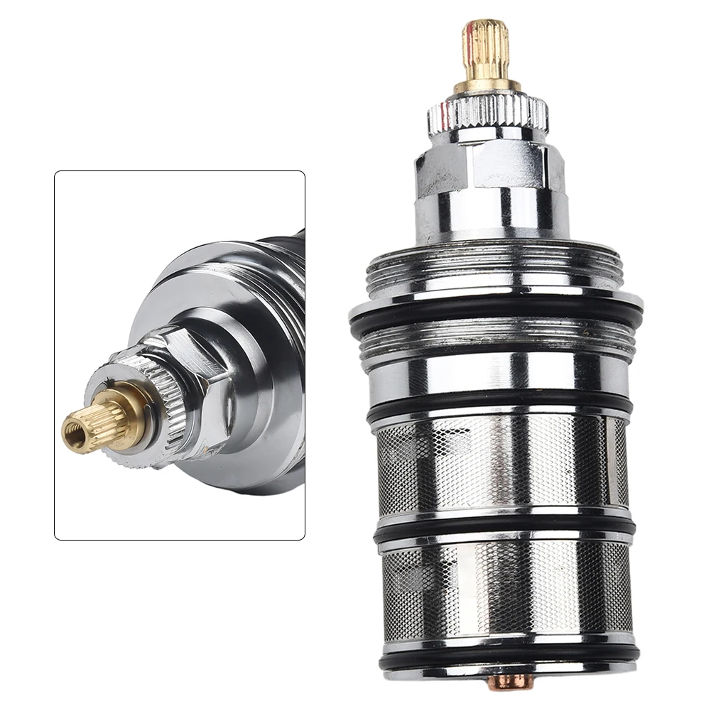 Hot And Cold Water Flush Valve Mixing Valve Brass Faucet Thermostatic GP0000250 Replacement Part  Hot And Cold