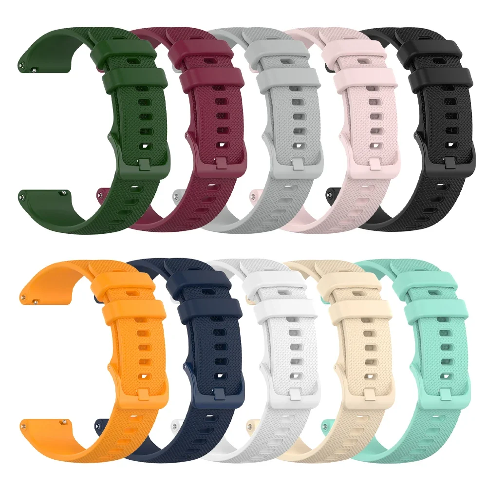 Silicone 20mm 22mm Watch Strap For SUUNTO 5 9 PEAK PRO/DLC Sport Band For SUUNTO 3/3 Fitness/OCEAN/PACE/VERTICAL Bracelet Correa