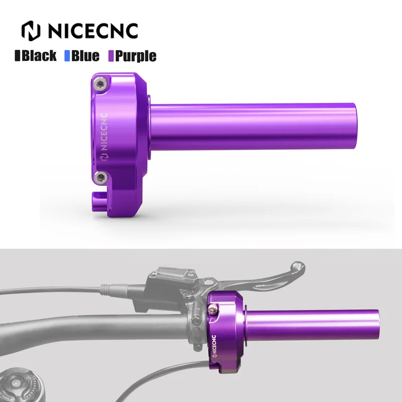 

NICECNC For Surron Light Bee X Light Bee S Light Bee L1E Throttle Housing and Tube For Segway X160 X260 Electric Dirt Bike 2025
