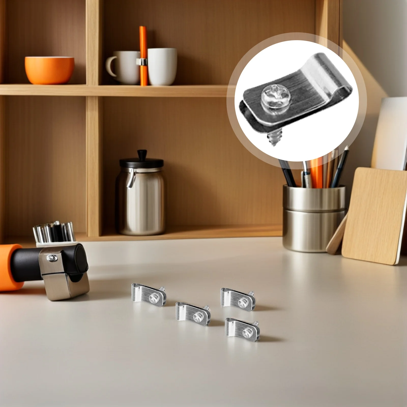 

100Pcs Metal Livestock Fence Clips Aluminum Wire Fence Clip for Garden Farm Pet Cage Heavy Duty Fencing Mounting Clips