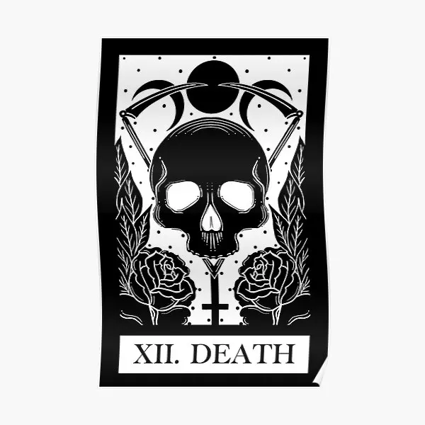 Xii Death  Poster Wall Modern Print Funny Decor Mural Room Decoration Art Home Picture Painting Vintage No Frame