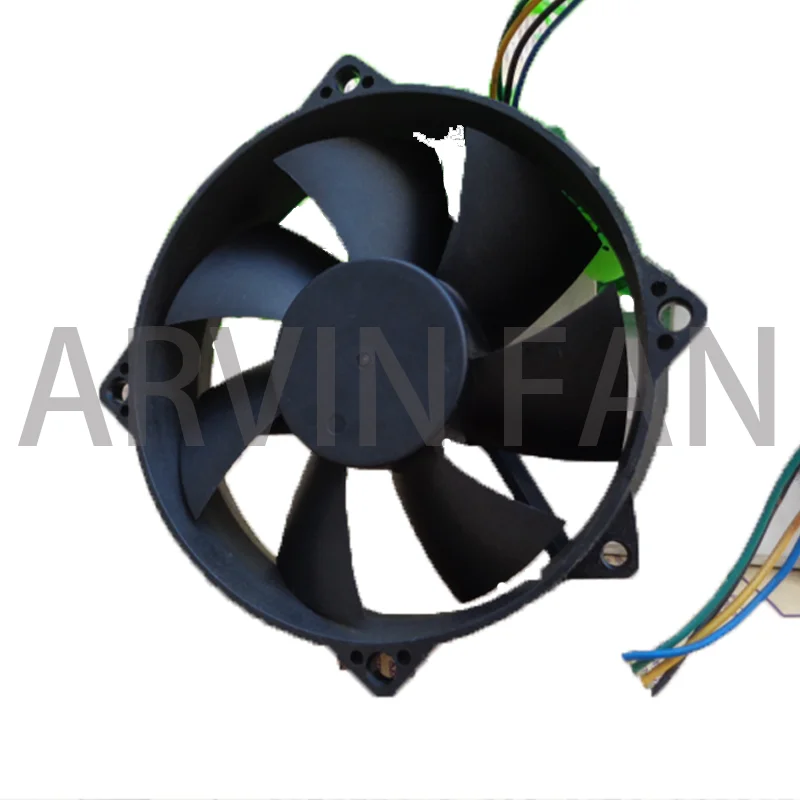 F129025SU Original 9025 12V 0.38A Four-Wire Speed Fan CPU Fan