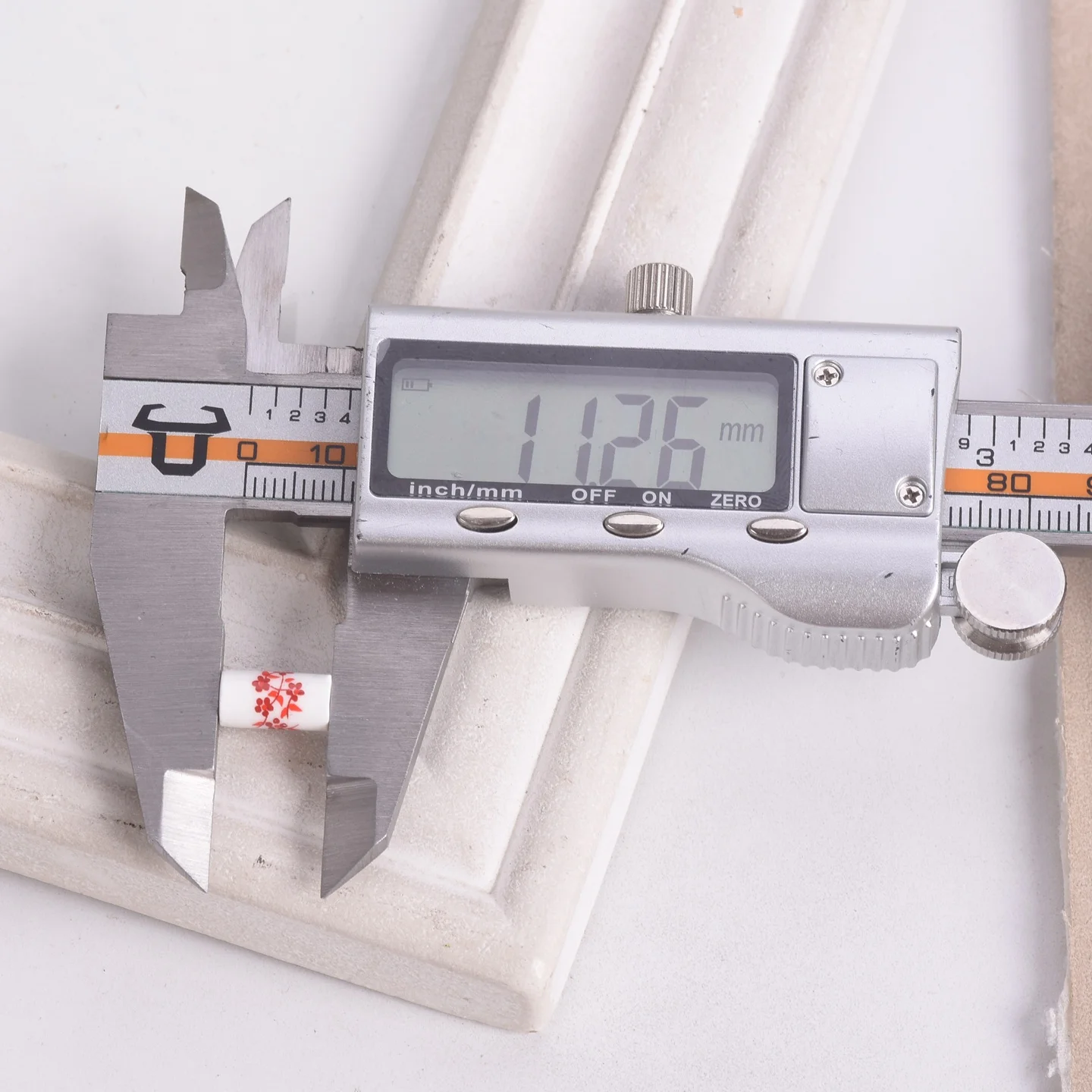 20pcs 11x6mm Cylinder Shape Flower Patterns Ceramic Porcelain Loose Crafts Beads Lot for Jewelry Making DIY Findings view 5