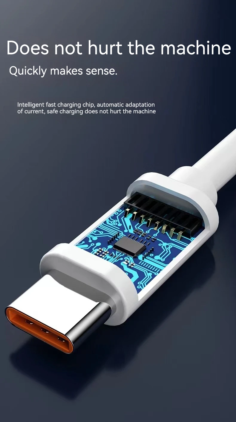 NNBILI Mini USB Cable 1M 2M 3M 8M 10M 12M C-type 6A Fast Charging Device Camera PS5 VR Universal Charging Cable