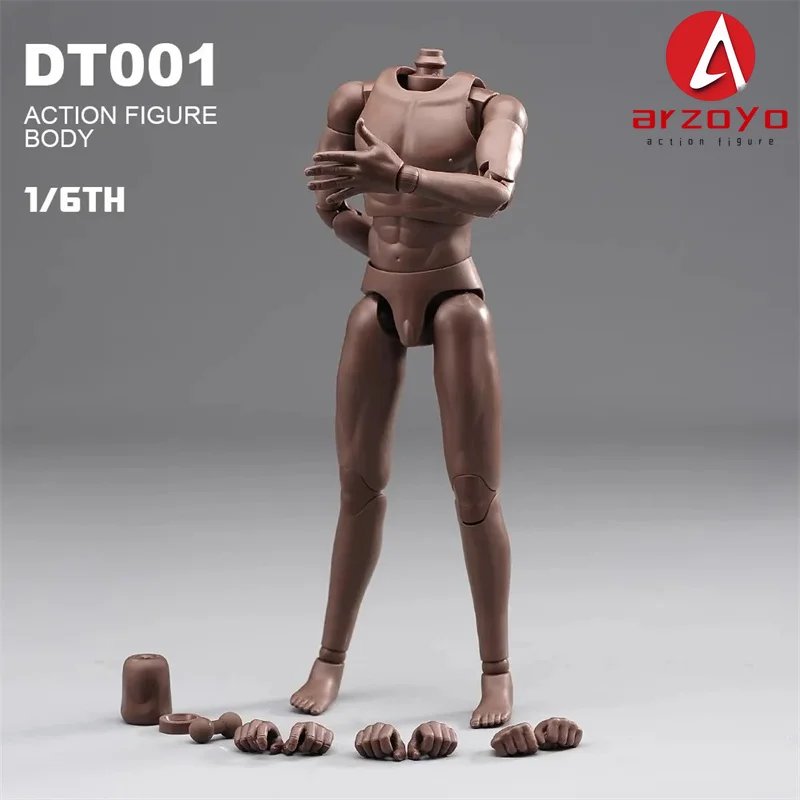DT001 DT002 DT003 1/6 ذكر الجندي سوبر مرنة جسم مشترك مع الأيدي الناعمة قدم 27 سنتيمتر القياسية العضلات عمل الشكل دمية