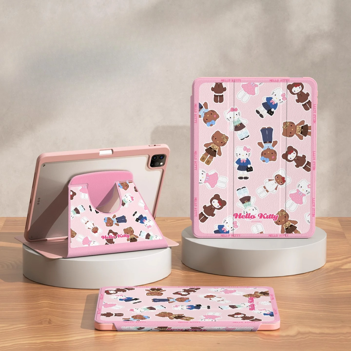 

Чехол Hello Kitty для iPad Funda ipad Air4 5 10,9 дюйма M2 M3 Pro4 5 6 12,9 дюйма M4 13 дюймов Защитный чехол для планшета Ipad 9 10 A16 11 дюймов