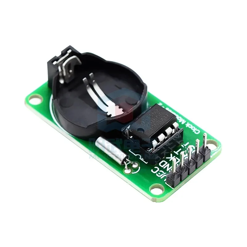DS1302 Real-Time Clock Module without Battery CR2032 - Power Loss Continuation Feature