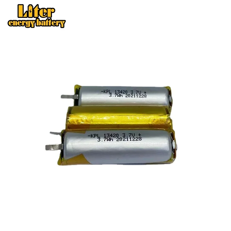 13420 cylindrical polymer lithium battery smart pen touch pen battery digital products lighting equipment wholesale