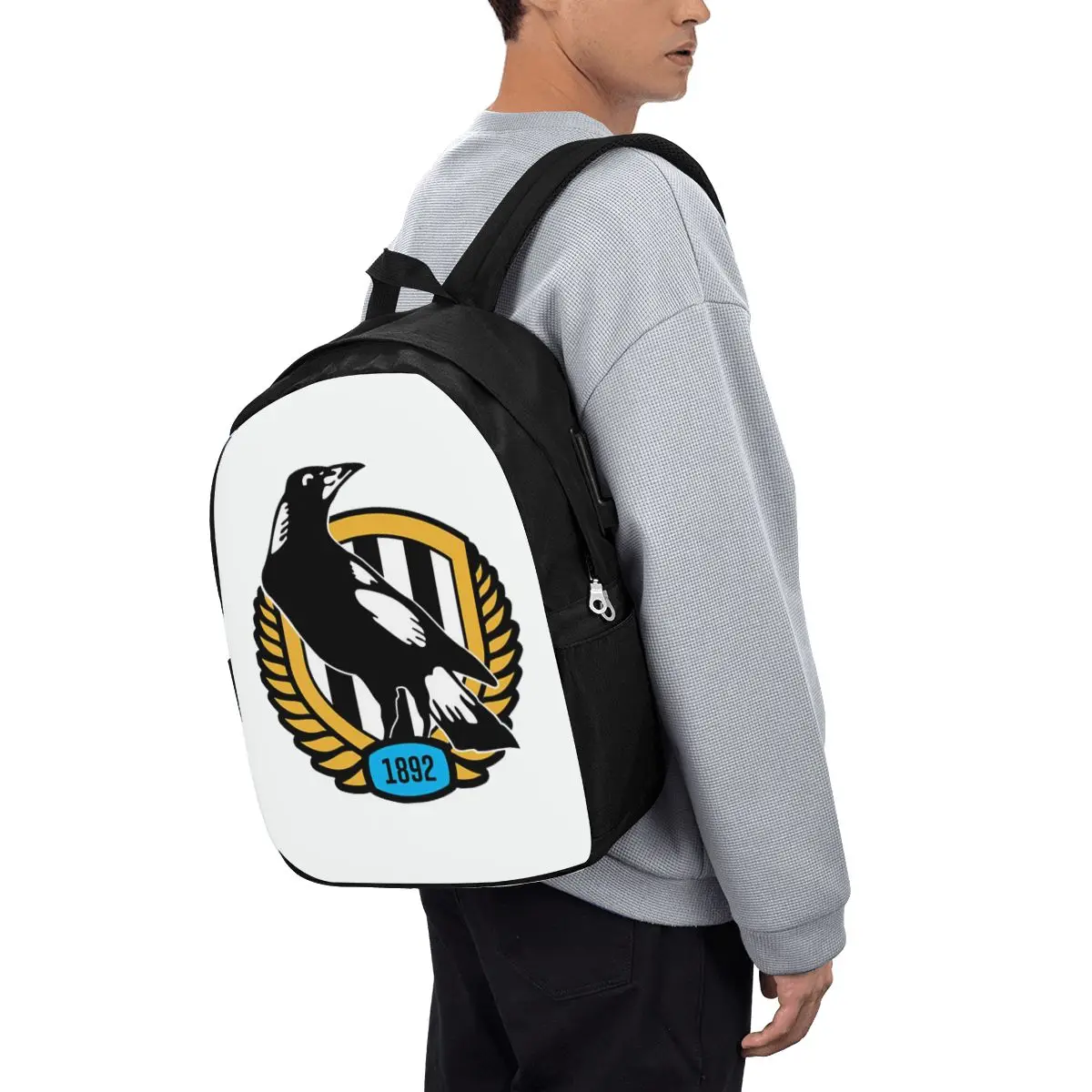 Sac à dos alternatif avec logo du Newcastle United, sac de voyage pour ordinateur portable, sac d'école pour étudiants, sacs à bandoulière pour ordinateur portable