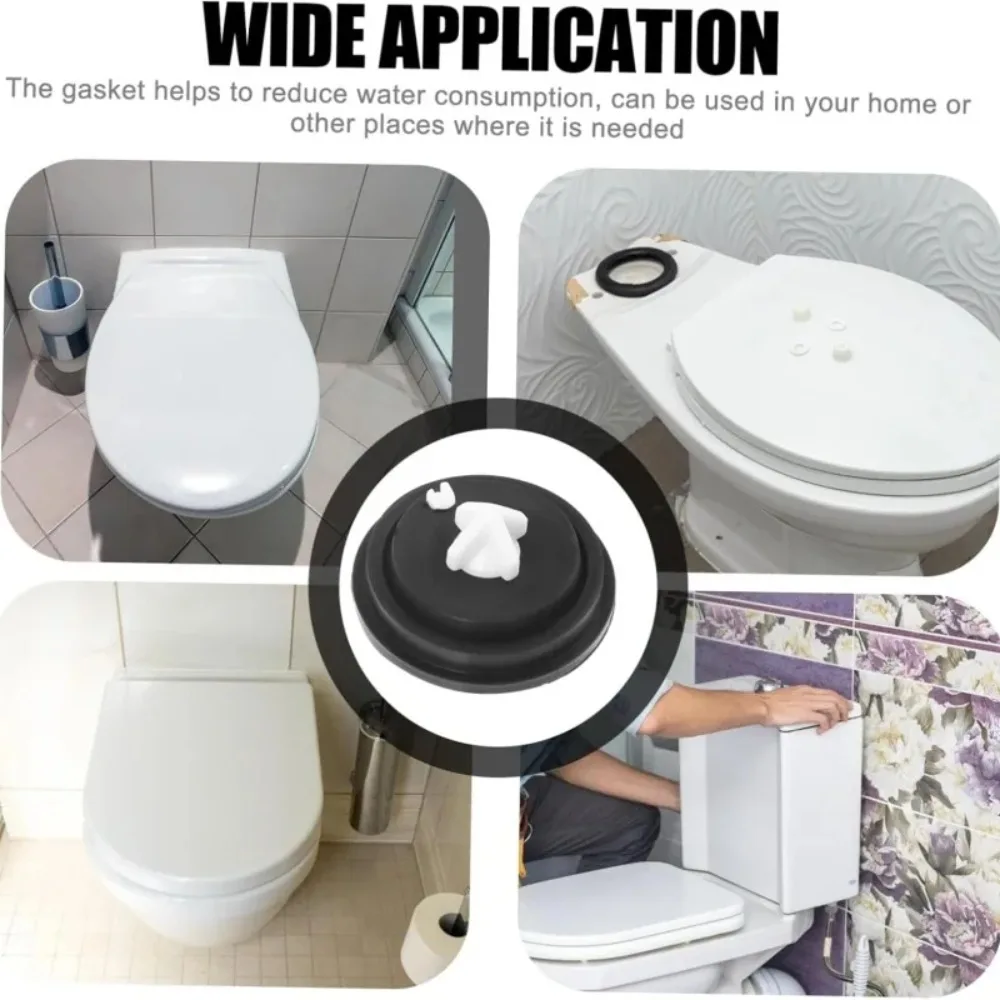 8/1Pcs Bathroom Rubber Diaphragm Gasket Replacement 28mm Fits All Tank Packing Valves Ball Valves Bottom Side Inlet Toilet Part